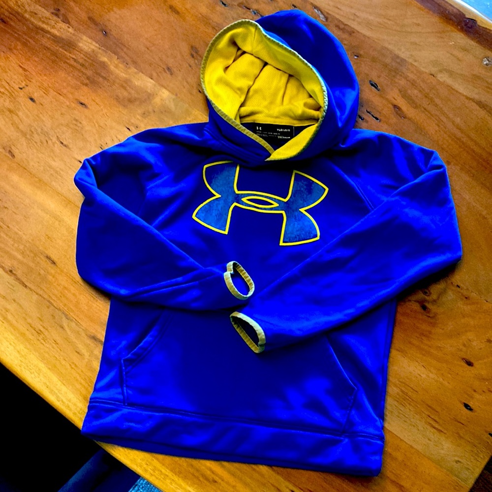 Blue sweatshirt